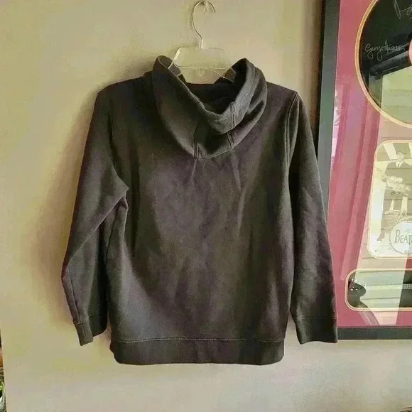 VANS Classic Tie-Dye Logo Boys Hoodie Size Large Color Black Long Sleeve - Picture 2 of 8